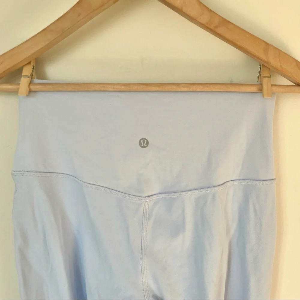 Lululemon 2022 Align High-Rise Crop 23" Pastel Blue - Picture 7 of 8